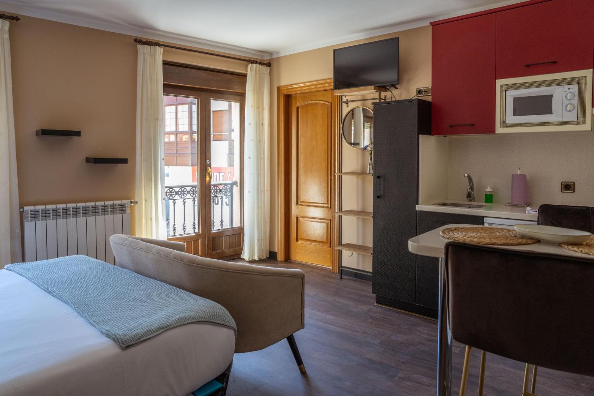 Apartamentos San Jorge ヌエバ・デ・リャネス エクステリア 写真